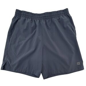 Layer 8 Mens Large Athletic Shorts Gray Quick Dry Training Gym Running